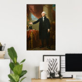 George Washington "Lansdowne" Portret Poster (Thuiskantoor)