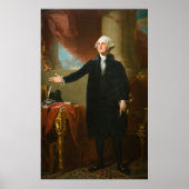 George Washington "Lansdowne" Portret Poster (Voorkant)