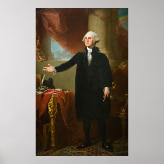 George Washington "Lansdowne" Portret Poster (Voorkant)