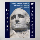 George Washington Liberty Poster (Voorkant)