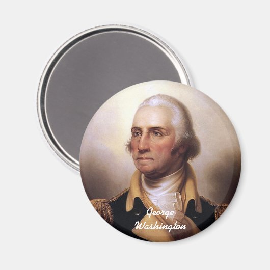 George Washington Magneet (Voorkant / Achterkant)