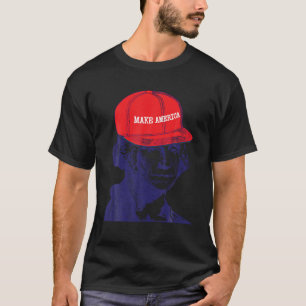 George Washington Make America 4th Juli Funny H T-shirt