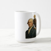 George Washington met Steenarend  Koffiemok (Voorkant rechts)