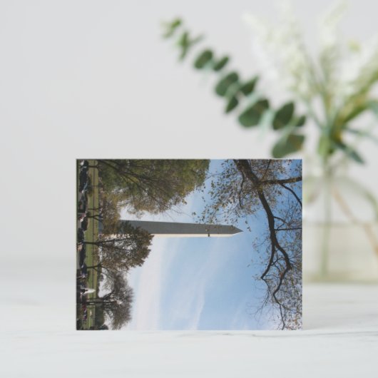 George Washington Monument Briefkaart (Staand voorkant)