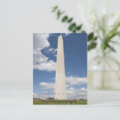 George Washington Monument Briefkaart (Staand voorkant)