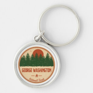George Washington National Forest Sleutelhanger