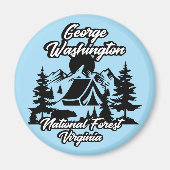  George Washington National Forest Virginia Magneet (Voorkant)