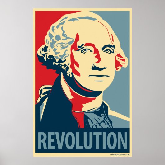 George Washington: Obama parodie poster (Voorkant)