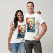 George Washington: Obama Parody Poster T-shirt (Unisex)