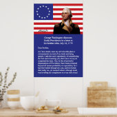 George Washington On Providence Poster (Keuken)