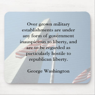 George Washington op de Mousepad Muismat