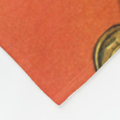 George Washington op Horseback Fleece Deken (Hoek)