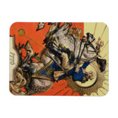 George Washington op Horseback Magneet (Horizontaal)