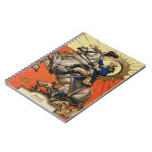 George Washington op Horseback Notitieboek (Linkerzijde)