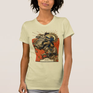 George Washington op Horseback T-shirt