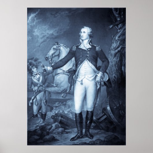 George Washington op poster Trenton (Voorkant)