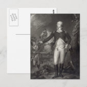 George Washington op Trenton briefkaarten (Voorkant / Achterkant)