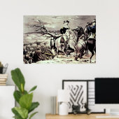 George Washington oversteken de Delaware Poster (Thuiskantoor)