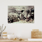 George Washington oversteken de Delaware Poster (Keuken)