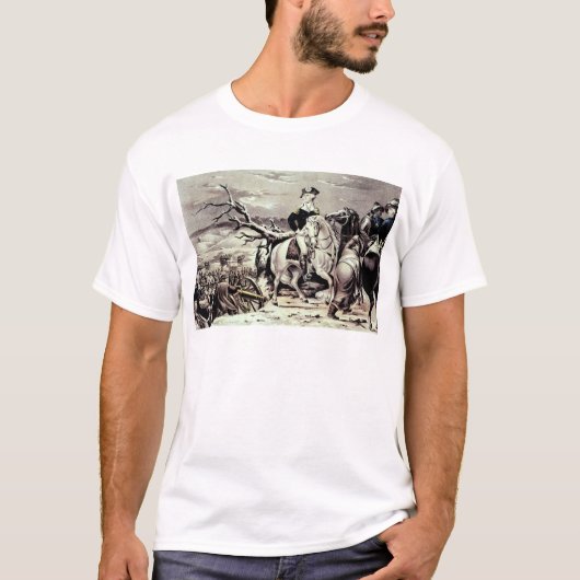 George Washington oversteken de Delaware T-shirt (Voorkant)