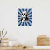 George Washington Party Glasses Poster (Keuken)