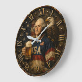 George Washington Patriotic Grote Klok (Hoek)