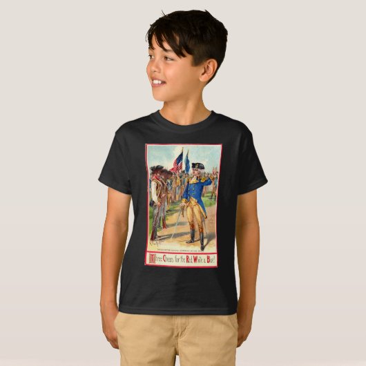 George Washington Patriotic T-shirt (Voorkant volledig)