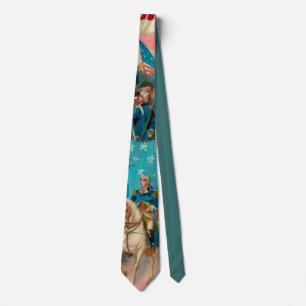 George Washington Patriottisch Stropdas