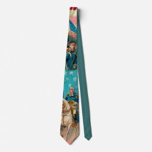 George Washington Patriottisch Stropdas (Voorkant)