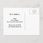 George Washington Pop Art Portret Aankondigingskaart (Achterkant)