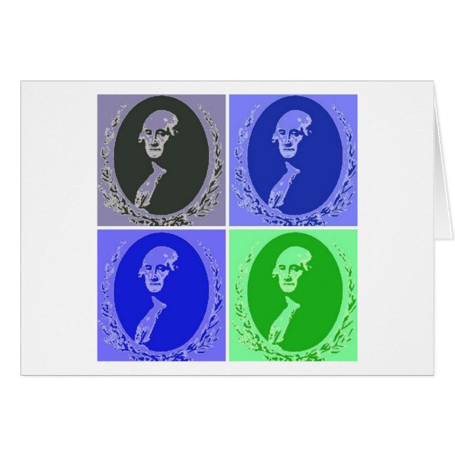 George Washington PopArt (Voorkant Horizontaal)