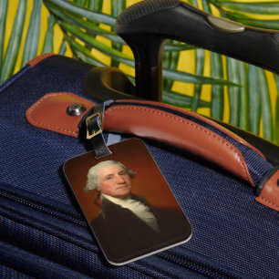 George Washington Portrait Bagagelabel