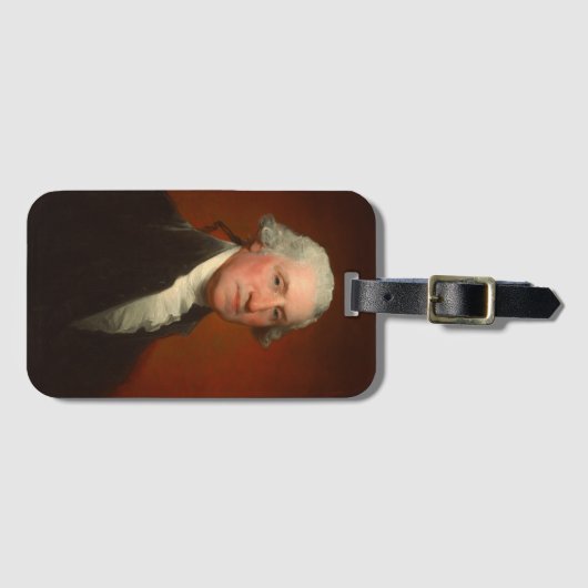 George Washington Portrait Bagagelabel (Voorkant (horizontaal))