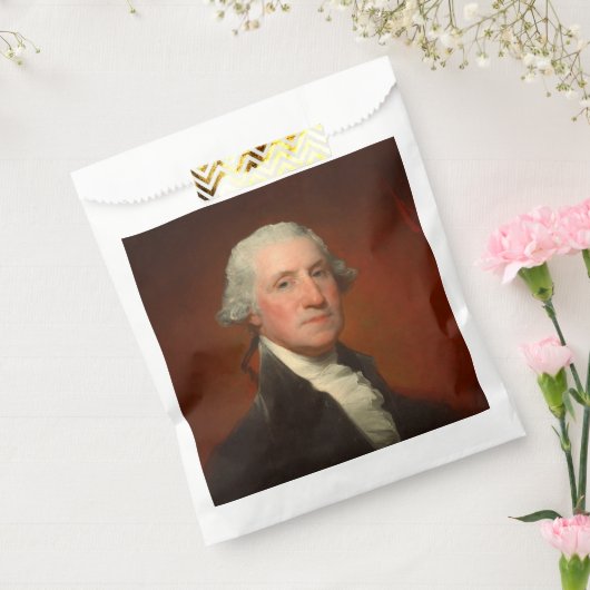 George Washington Portrait Bedankzakje (Gezegeld)