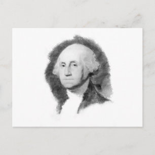 George Washington Portrait briefkaart