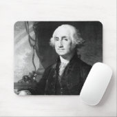 George Washington Portrait mousepad Muismat (Met muis)