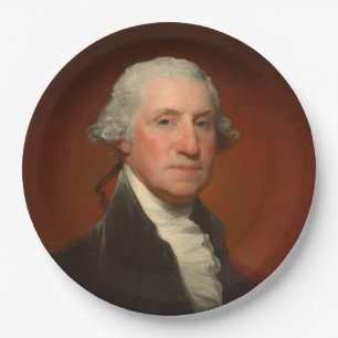 George Washington Portrait Napkins Papieren Bordje
