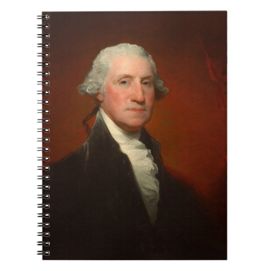 George Washington Portrait Notitieboek (Voorkant)