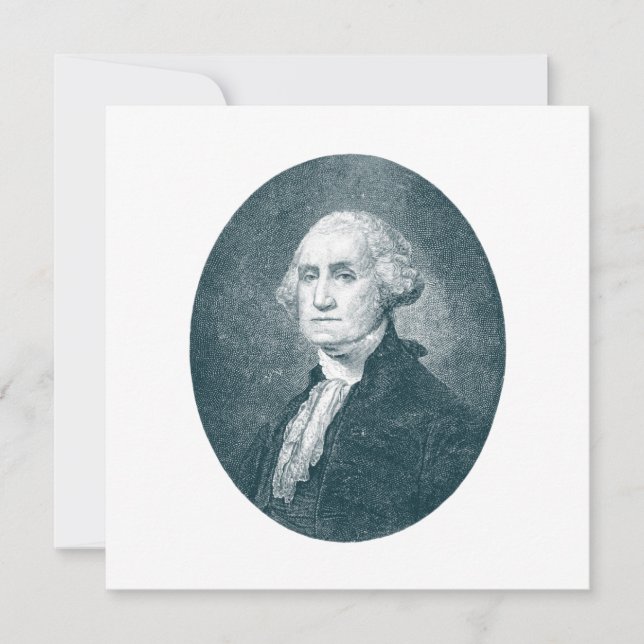 George Washington Portrait Oval (Voorkant)