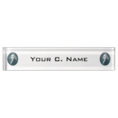George Washington Portrait Oval Naambordje (Voorkant)