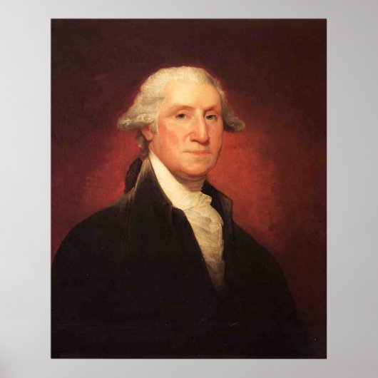  George Washington Portrait Painting Poster (Voorkant)