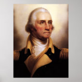 George Washington Portrait Poster (Voorkant)