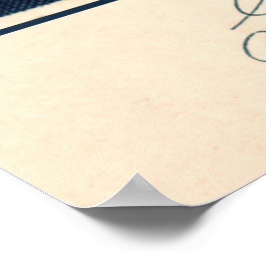 George Washington Portrait & Signature Poster (Hoek)