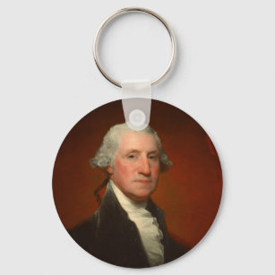 George Washington Portrait Sleutelhanger