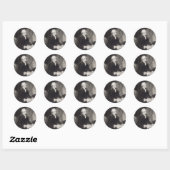 George Washington Portrait stickers (Vel)