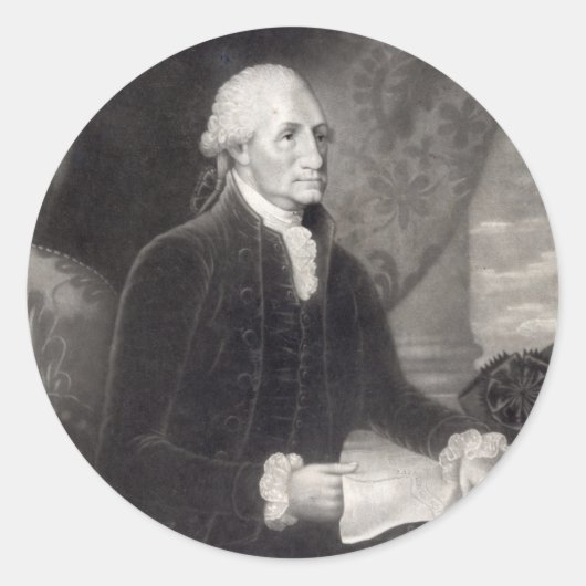 George Washington Portrait stickers (Voorkant)