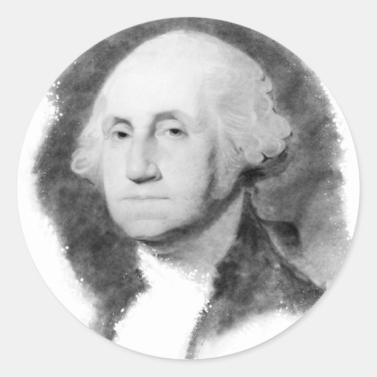 George Washington Portrait stickers (Voorkant)