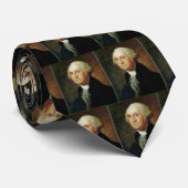 George Washington Portrait Stropdas (Opgerold)