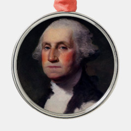 George Washington Portret 1 Metalen Ornament