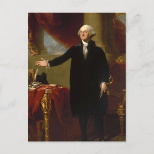  George Washington Portret schilderen 2 Briefkaart